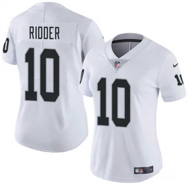 Women's Las Vegas Raiders #10 Desmond Ridder White Vapor Stitched Jersey Dzhi,We sell and wholesale Women's Las Vegas Raiders #10 Desmond Ridder White Vapor Stitched Jersey Dzhi on line form chian!